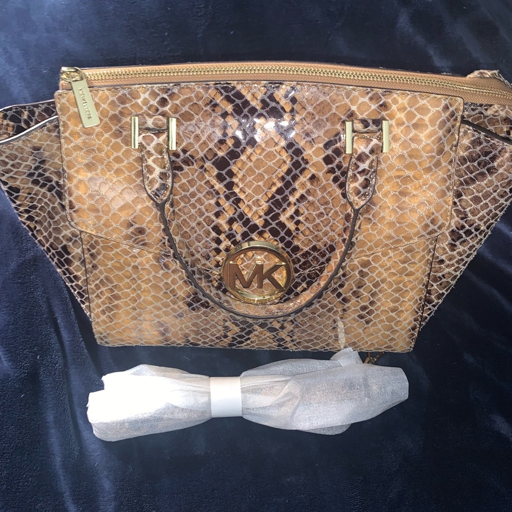 Michael Kors Snakeprint Purse